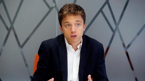 El candidato de Podemos a la Presidencia de la Comunidad de Madrid, &Iacute;&ntilde;igo Errej&oacute;n