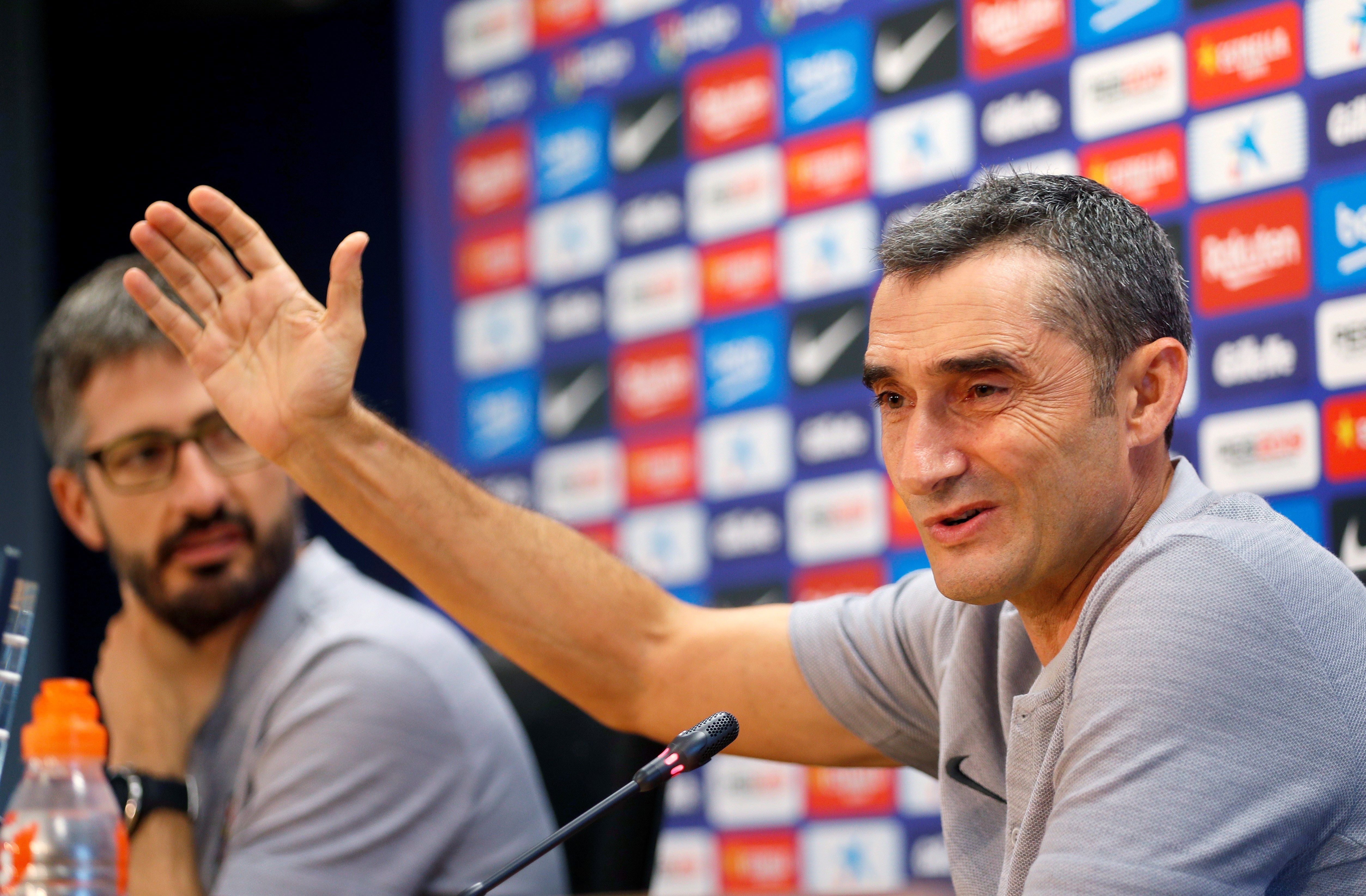 Valverde, sobre el Girona-Barça: "El ruido que se está haciendo me parece incomprensible" Valverde, sobre el Girona-Barça: "El ruido que se está haciendo me parece incomprensible"