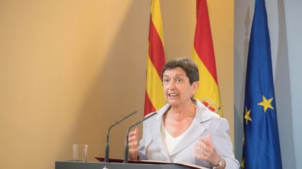 La delegada del Gobierno en Cataluña, Teresa Cunillera La delegada del Gobierno en Cataluña, Teresa Cunillera