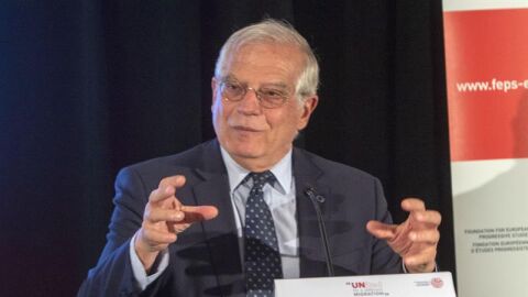 El ministro espa&ntilde;ol de Asuntos Exteriores, Josep Borrell