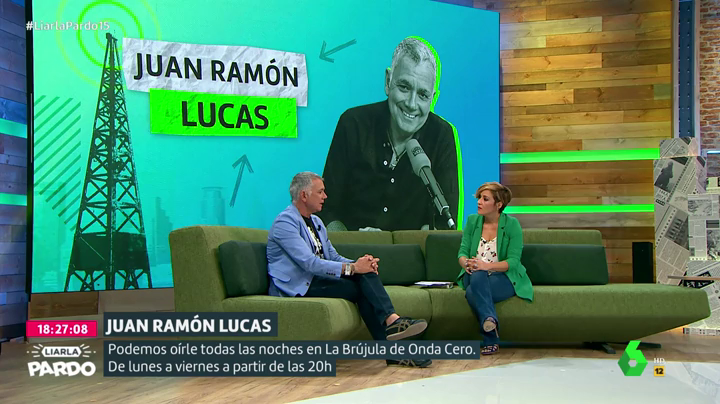 La respuesta de Juan Ramón Lucas a las críticas por fichar a Cristina Seguí: "Han llegado a decir que colaboro con el nazismo" La respuesta de Juan Ramón Lucas a las críticas por fichar a Cristina Seguí: "Han llegado a decir que colaboro con el nazismo"