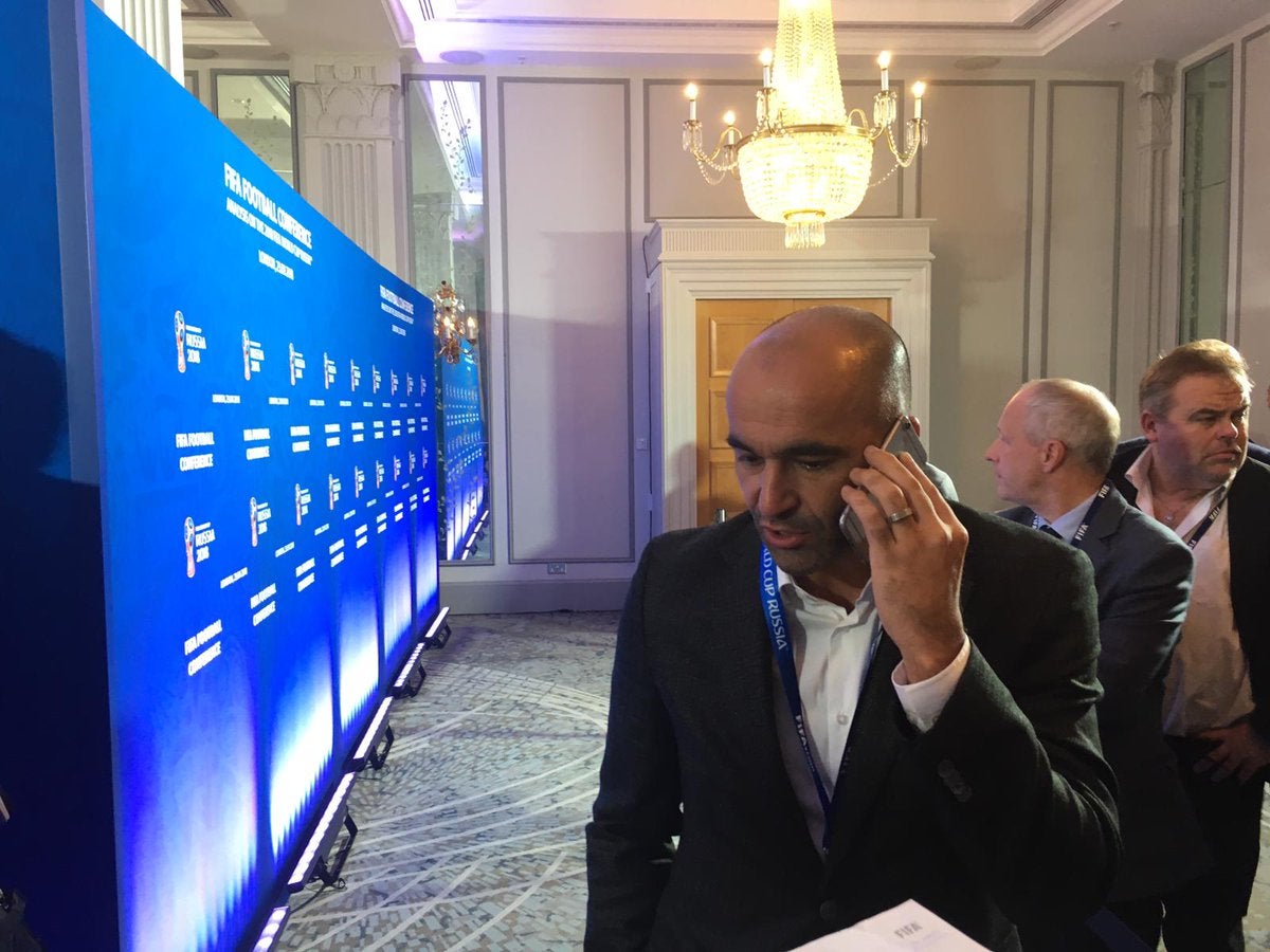 Roberto Martínez: "Me sorprende que en la Champions y la Premier League no se aplique el VAR" Roberto Martínez: "Me sorprende que en la Champions y la Premier League no se aplique el VAR"