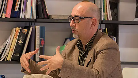 Jorge Luis Marzo Autor de 'La competencia de lo falso'