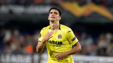 Gerard Moreno, con el Villarreal