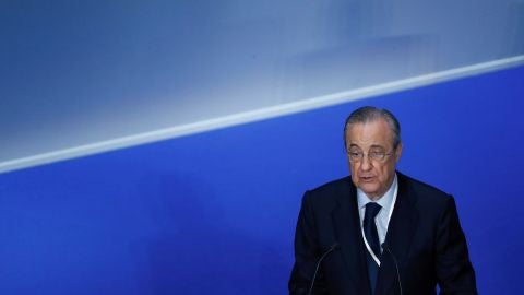 Florentino P&eacute;rez, en la Asamblea de socios compromisarios
