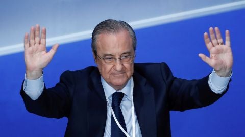 Florentino P&eacute;rez, presidente del Real Madrid
