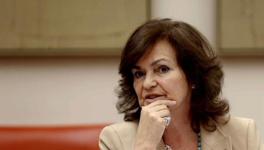 Jueces y fiscales exigen a Carmen Calvo respeto y que no presione al poder judicial con los presos independentistas Jueces y fiscales exigen a Carmen Calvo respeto y que no presione al poder judicial con los presos independentistas