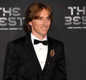 Luka Modric, ganador del 'The Best'. Luka Modric, ganador del 'The Best'.