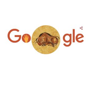 Doodle de Google sobre Altamira Doodle de Google sobre Altamira