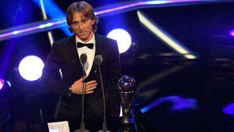 Luka Modric, mejor jugador del a&ntilde;o