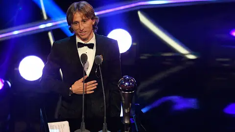 Luka Modric, mejor jugador del año Luka Modric, mejor jugador del año