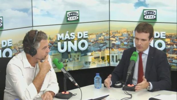 VÍDEO de la entrevista completa a Pablo Casado en Más de uno