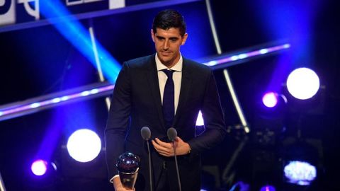 El portero del Real Madrid, Thibaut Courtois.