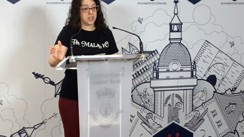 Sara Mart&iacute;nez, portavoz del equipo de Gobierno del Ayuntamiento de C.Real