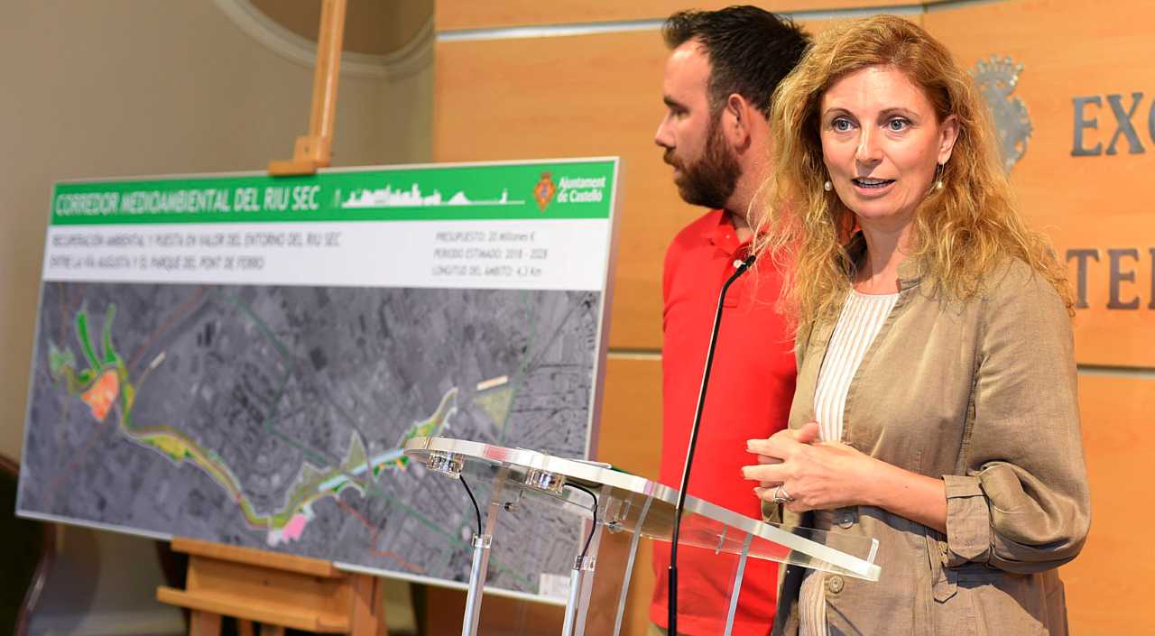 La construcción del nuevo puente del río Seco alcanza el 70% de ejecución La construcción del nuevo puente del río Seco alcanza el 70% de ejecución