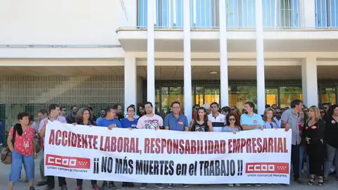 Accidentes laborales Concentración Meco