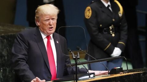 El presidente de Estados Unidos, Donald Trump.