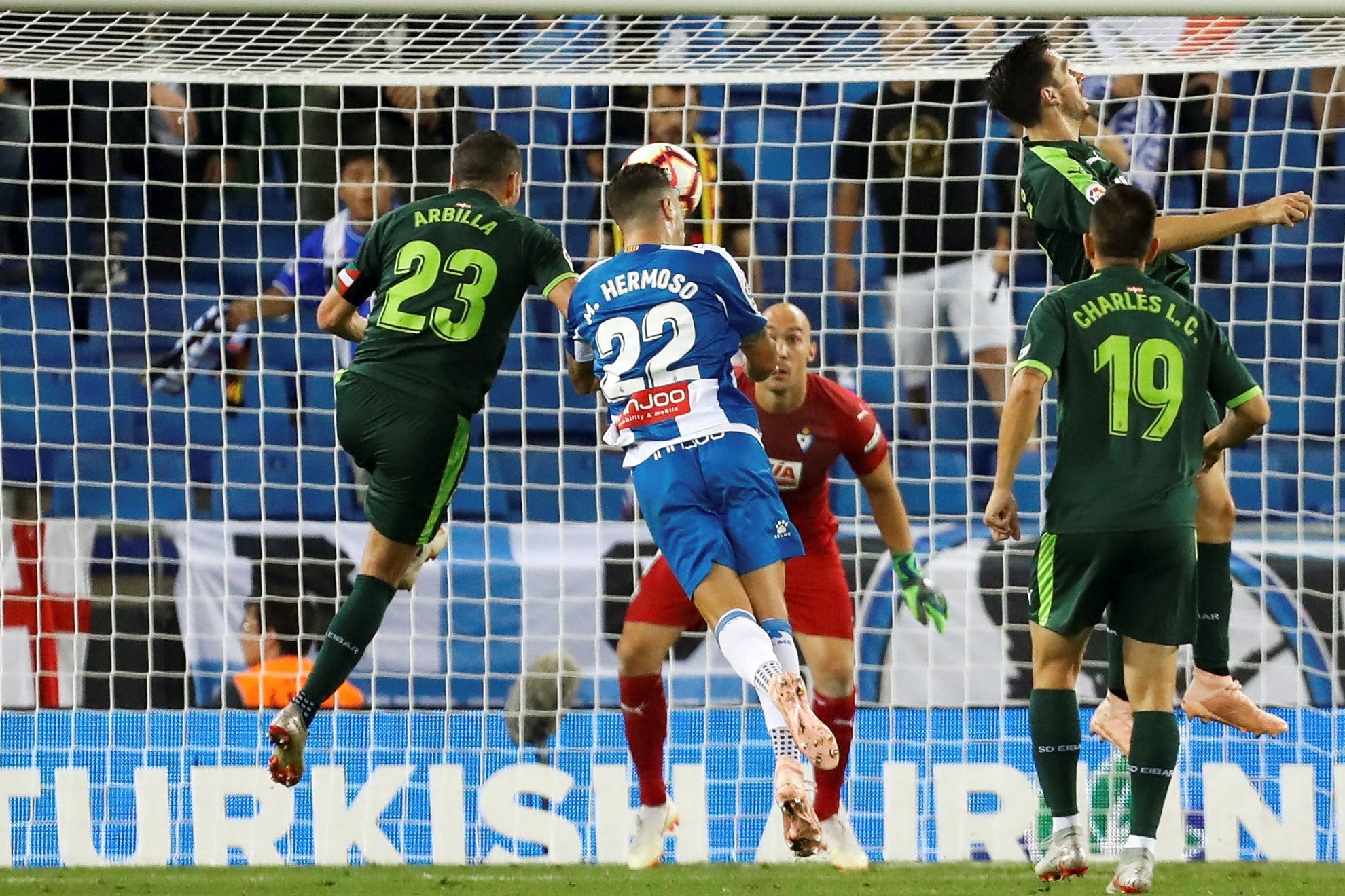 El Esyanyol mantiene su buen inicio gracias a un gol de Hermoso El Esyanyol mantiene su buen inicio gracias a un gol de Hermoso