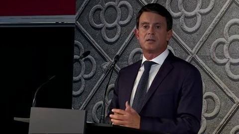 Manuel Valls hace oficial su candidatura a las municipales de 2019: "Quiero ser el pr&oacute;ximo alcalde de Barcelona"