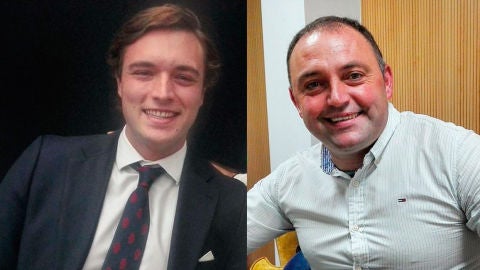 Andr&eacute;s Camps y Jos&eacute; Luis Fern&aacute;ndez