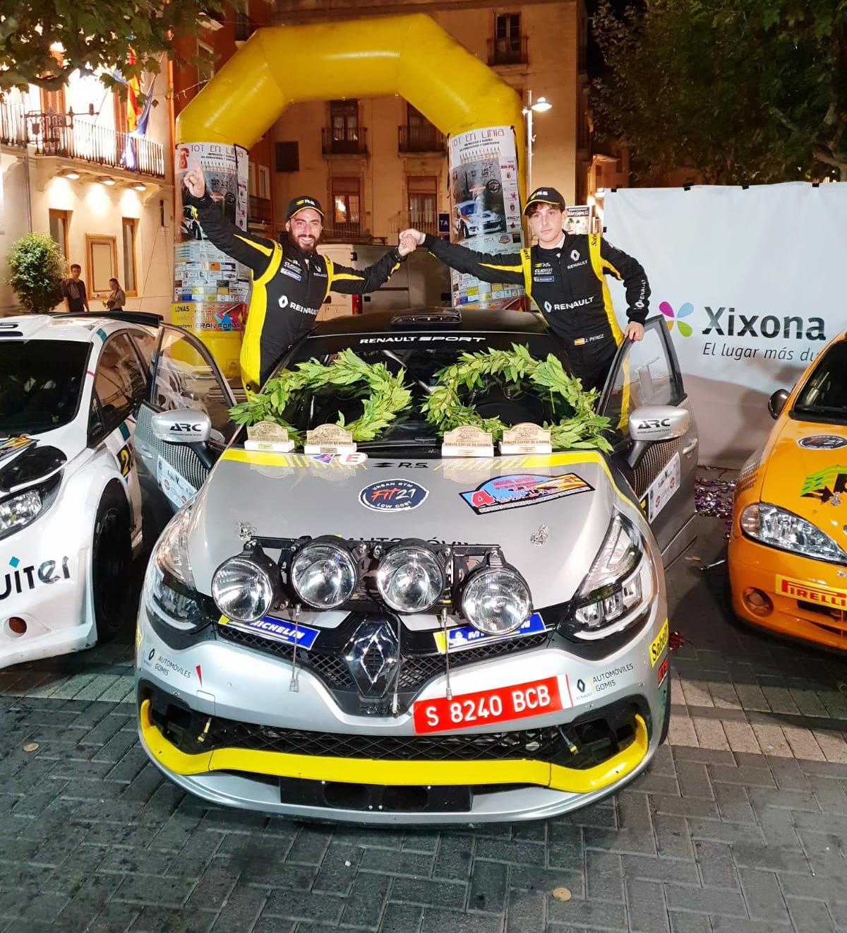 El ilicitano José Javier Pérez logra su primera victoria absoluta en el Rally Ciutat de Xixona El ilicitano José Javier Pérez logra su primera victoria absoluta en el Rally Ciutat de Xixona
