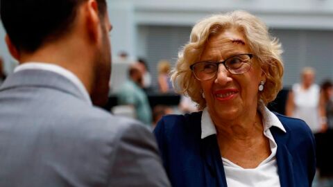 La alcaldesa de Madrid, Manuela Carmena