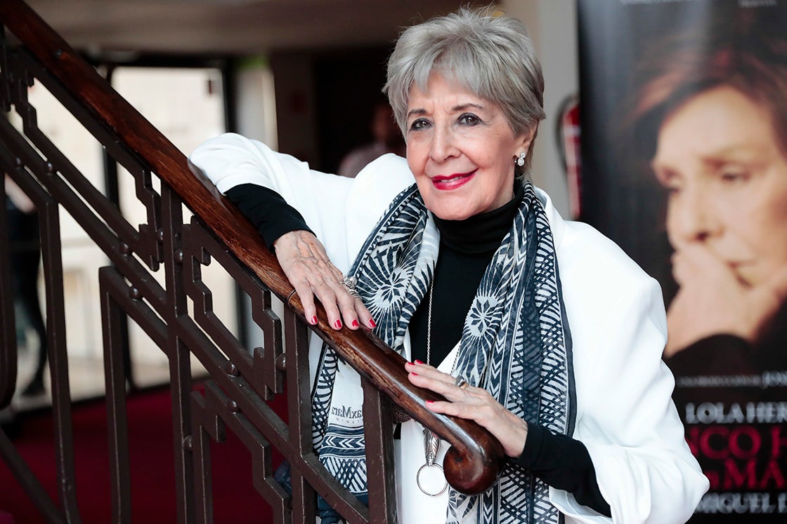 Concha Velasco recibe el alta tras haber sido hospitalizada por una neumonía Concha Velasco recibe el alta tras haber sido hospitalizada por una neumonía