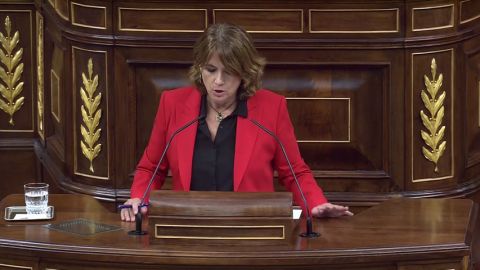 Dolores Delgado niega que va a dimitir: "Ni este gobierno socialista, ni esta ministra va aceptar el chantaje de nadie"