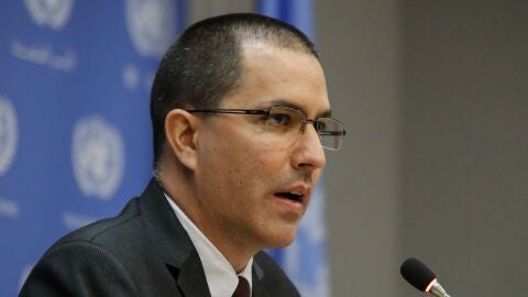 El ministro de Exteriores de Venezuela, Jorge Arreaza