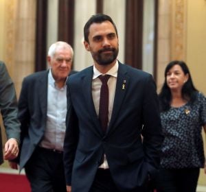 Roger Torrent en el Parlament Roger Torrent en el Parlament