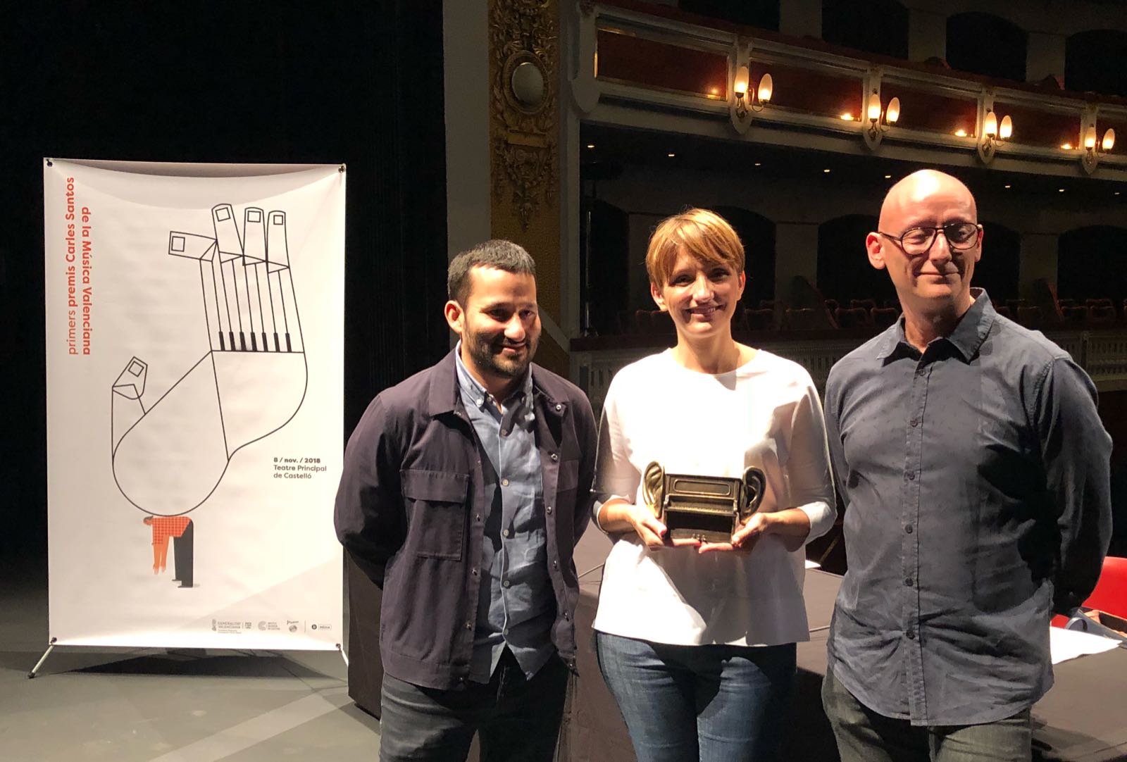 El teatro Principal será el escenario de los 'Premios Carles Santos de la Música Valenciana' El teatro Principal será el escenario de los 'Premios Carles Santos de la Música Valenciana'