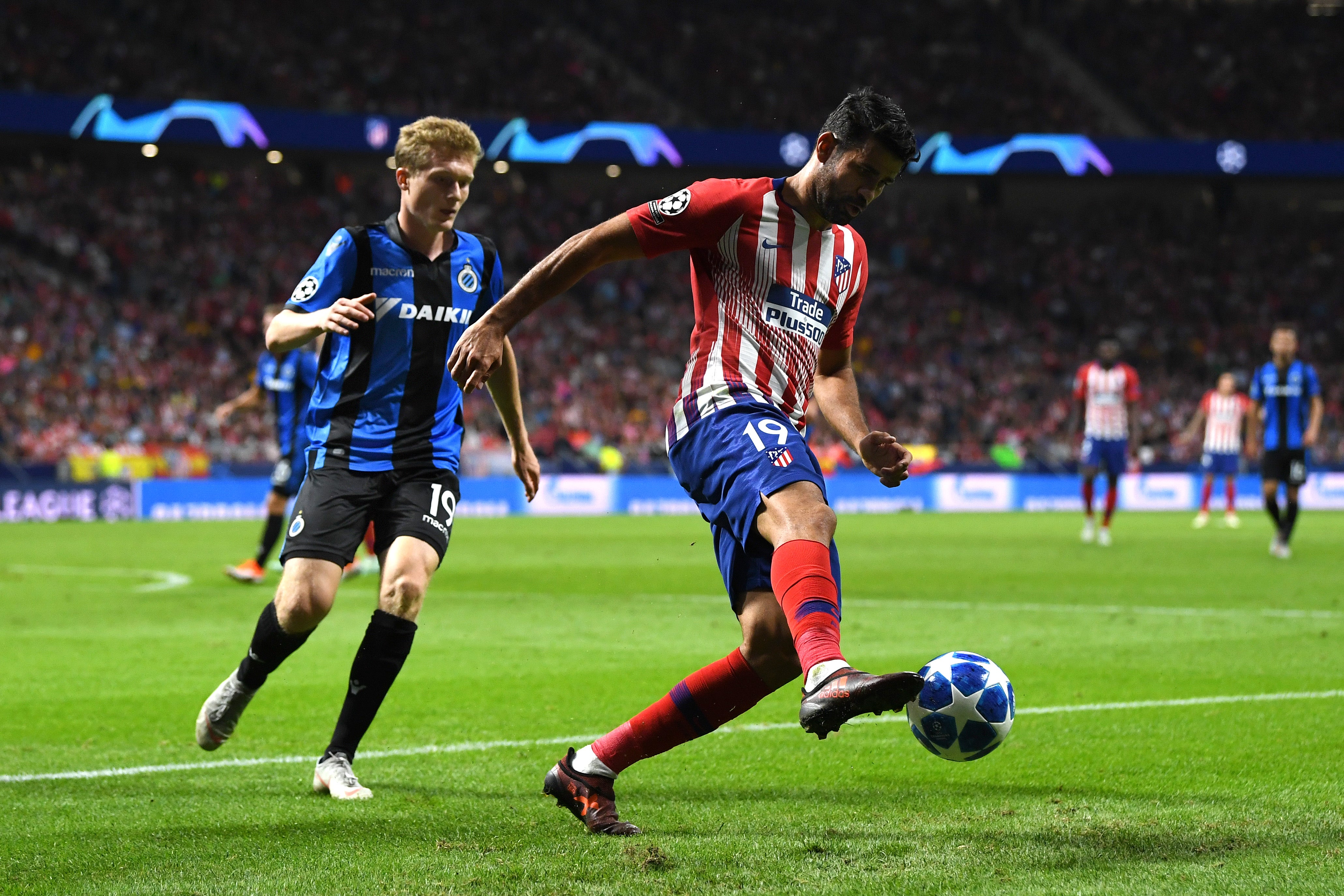 Diego Costa sufre una lesión en la musculatura isquiosural del muslo izquierdo Diego Costa sufre una lesión en la musculatura isquiosural del muslo izquierdo