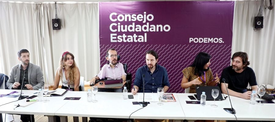 la reunión del Consejo Ciudadano Estatal de Podemos la reunión del Consejo Ciudadano Estatal de Podemos