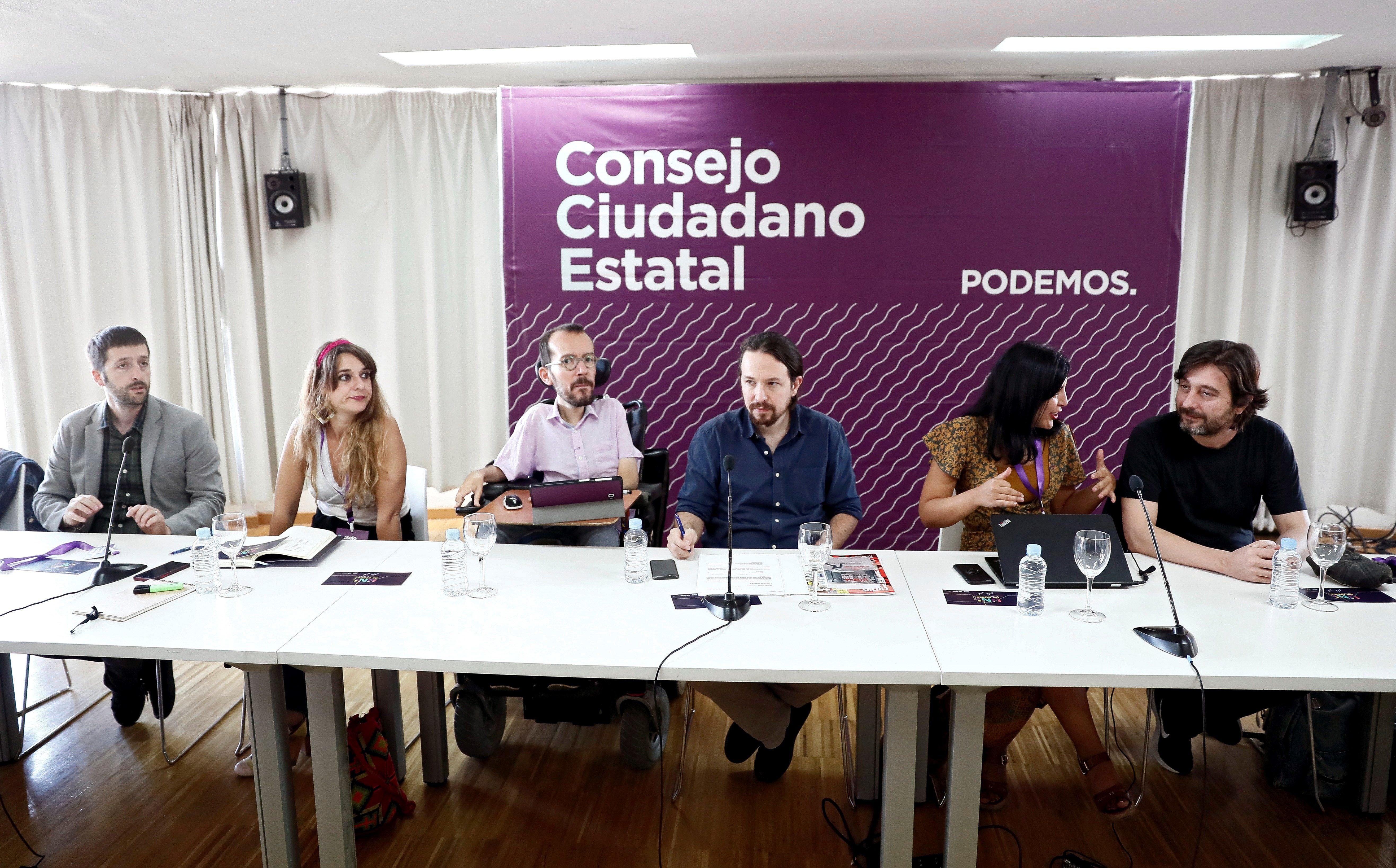 Podemos reúne a su Consejo de Coordinación y mantienen su exigencia de un Gobierno de coalición con el PSOE Podemos reúne a su Consejo de Coordinación y mantienen su exigencia de un Gobierno de coalición con el PSOE