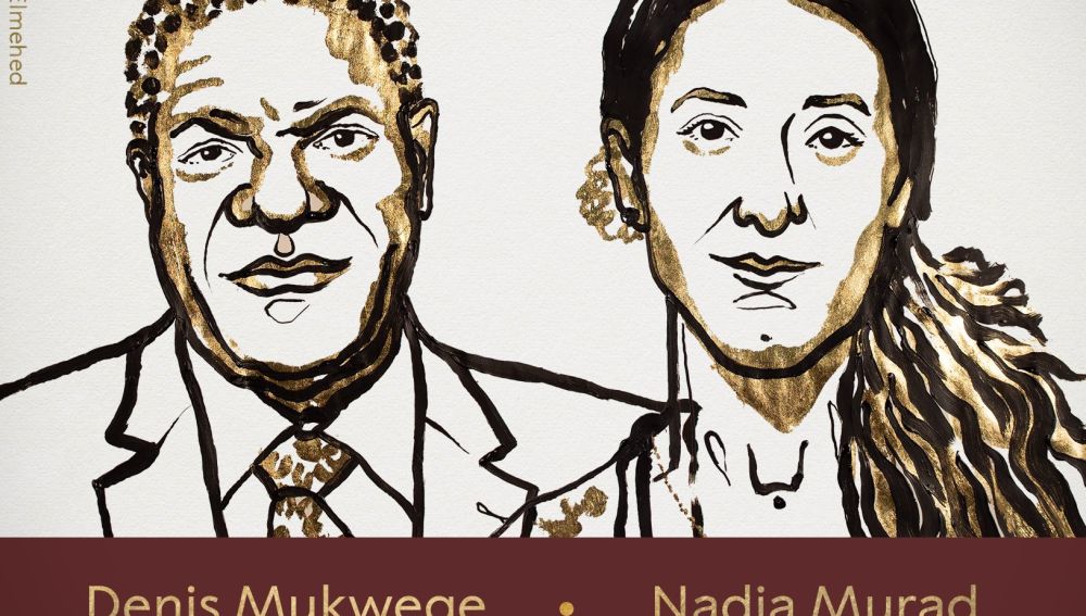 Denis Mukwege y Nadia Murad, premios Nobel de la Paz 2018