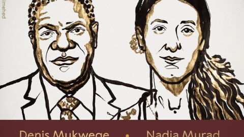 Denis Mukwege y Nadia Murad, premios Nobel de la Paz 2018