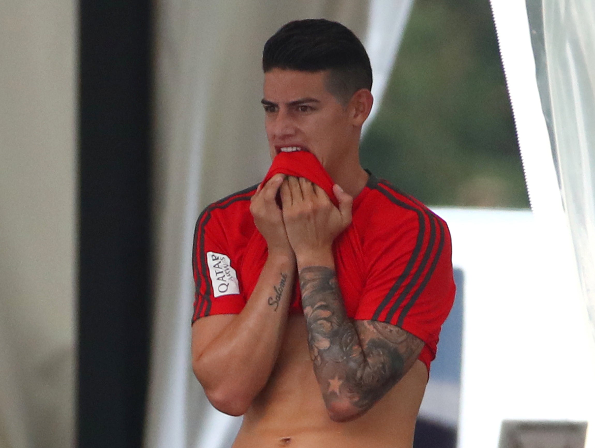 James tuvo un ataque de ira en el vestuario del Bayern, según 'Bild' James tuvo un ataque de ira en el vestuario del Bayern, según 'Bild'