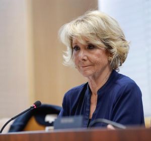 Esperanza Aguirre en una imagen de archivo Esperanza Aguirre en una imagen de archivo