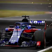 Pierre Gasly, en la clasificación de Suzuka Pierre Gasly, en la clasificación de Suzuka