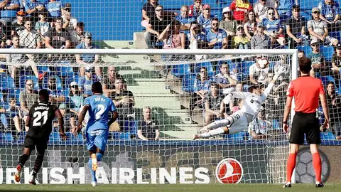 Bardhi marca el gol del Levante ante el Getafe Bardhi marca el gol del Levante ante el Getafe