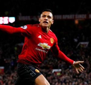 Alexis Sánchez celebra un gol Alexis Sánchez celebra un gol