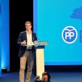 El presidente del PP, Pablo Casado