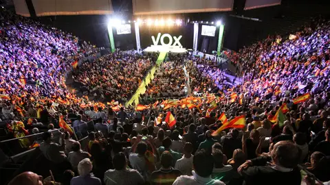 Acto de VOX en Vistalegre Acto de VOX en Vistalegre
