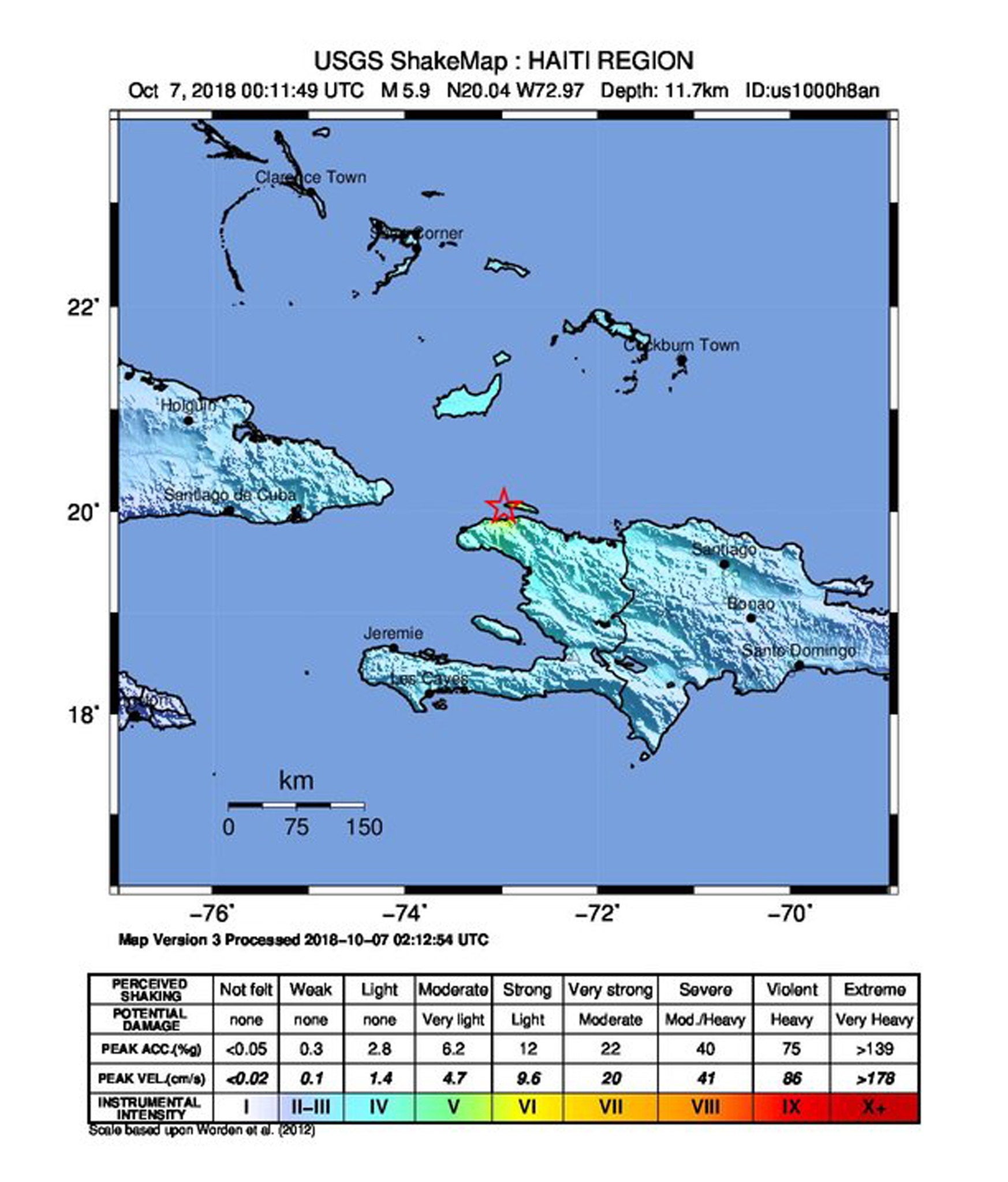 Al menos 11 muertos y 100 heridos en Haití tras un terremoto de 5,9 grados Al menos 11 muertos y 100 heridos en Haití tras un terremoto de 5,9 grados