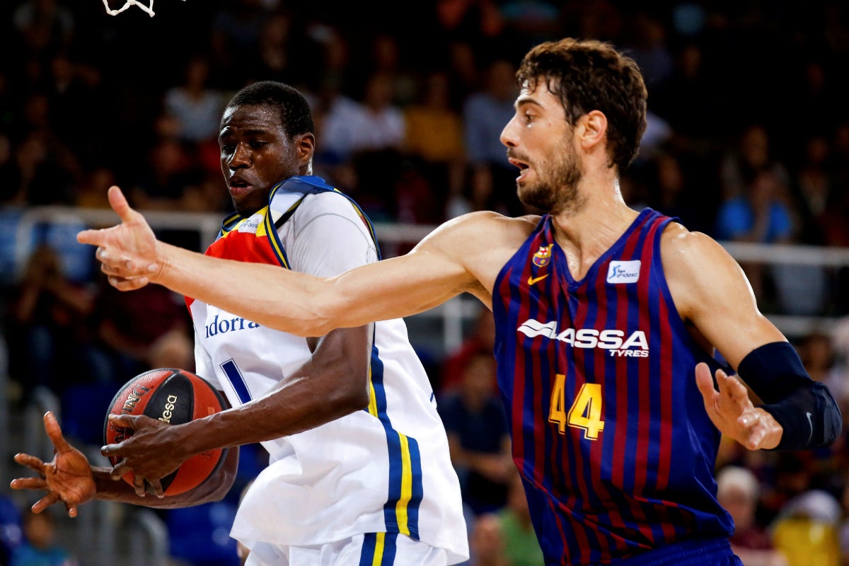 El Barcelona sufre pero gana por cuatro puntos al MoraBanc Andorra El Barcelona sufre pero gana por cuatro puntos al MoraBanc Andorra