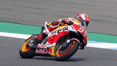 Marc M&aacute;rquez durante el GP de Tailandia