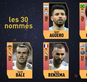 Los primeros cinco nominados al Balón de Oro 2018 Los primeros cinco nominados al Balón de Oro 2018