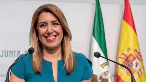  La presidenta de la Junta de Andaluc&iacute;a, Susana D&iacute;az