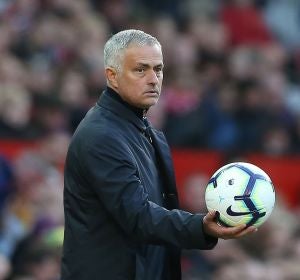 José Mourinho, en el partido ante e Newcastle en Old Trafford José Mourinho, en el partido ante e Newcastle en Old Trafford
