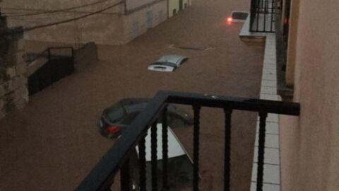 Inundaci&oacute;n en Sant Lloren&ccedil;, Mallorca